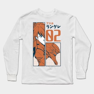 Asuka Evangelion Long Sleeve T-Shirt